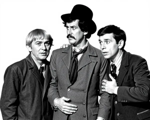 Image de PNG transparente des Trois Stooges identifiée