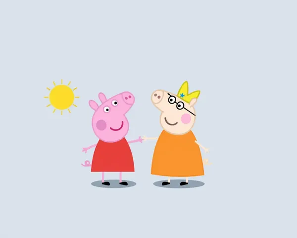 Image de Peppa Pig au format PNG