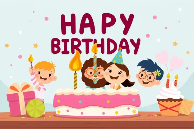 Image de cartoon d'anniversaire apporte des sourires partout