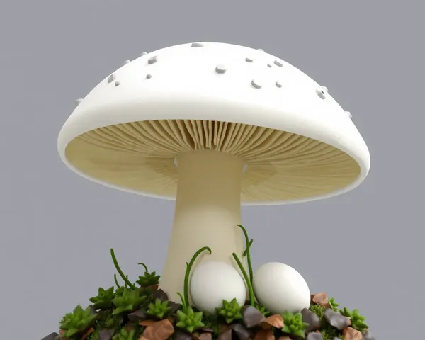 Image de champignon PNG trouvée sur Internet