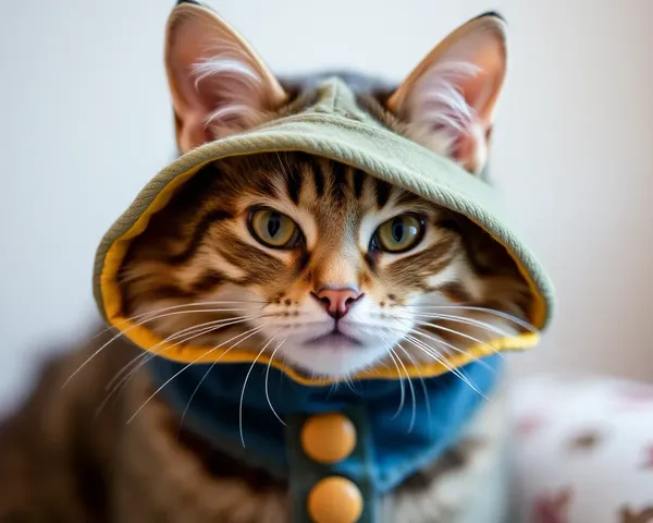 Image de chapeau de chat : chef-d'œuvre de fantaisie