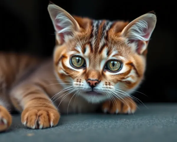 Image de chat Loup : Infestation Féline dans une Photo