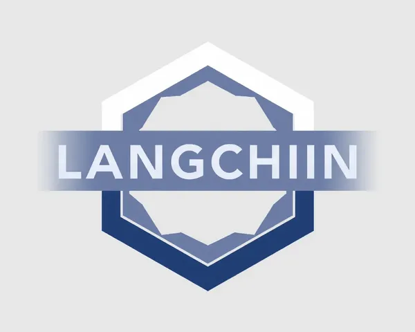 Image de design PNG transparent de logo Langchain