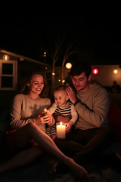 Image de famille de Bonne Nuit répétée