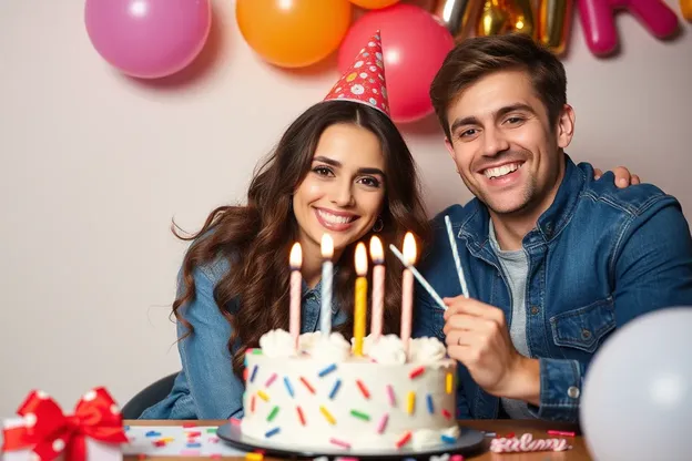 Image de fête d'anniversaire pour l'oncle : Rire et temps de détente