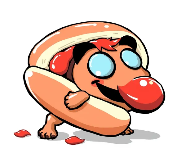 Image de hot-dog PNG Format d'explication