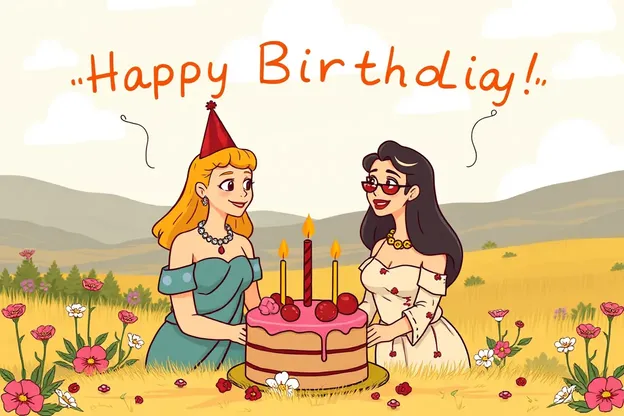 Image de l'anniversaire de Lisa avec des vœux de cœur