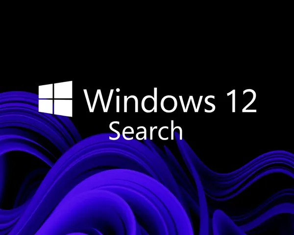 Image de logo de recherche Windows blanche PNG