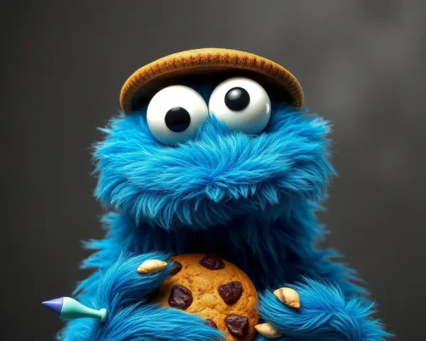 Image de monstre de cookie en PNG