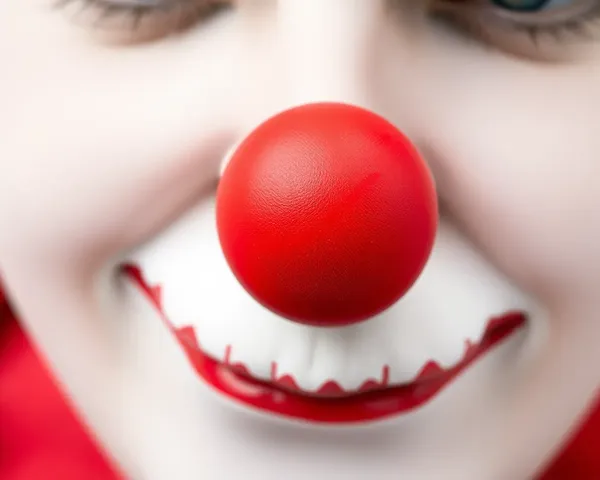 Image de nez de clown sur fond transparent PNG