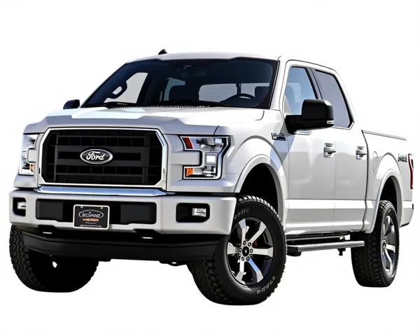 Image de pick-up F150 en format PNG pour utilisation