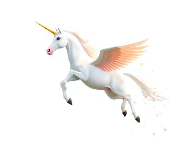 Image transparente de l'icone de poney volant PNG requise