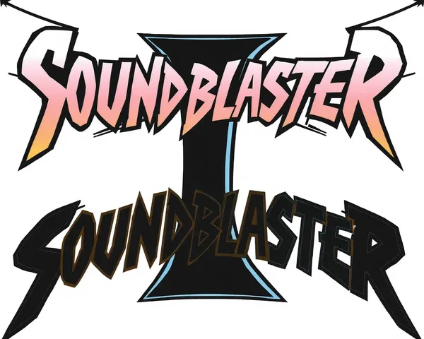 Image transparente de logo Soundblaster en PNG