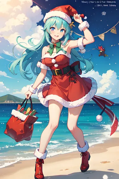 Images Anime de Noël pour le Jour de l'An