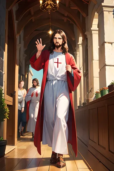 Images animées de Jésus : Jésus apparaît dans des images animées en ligne