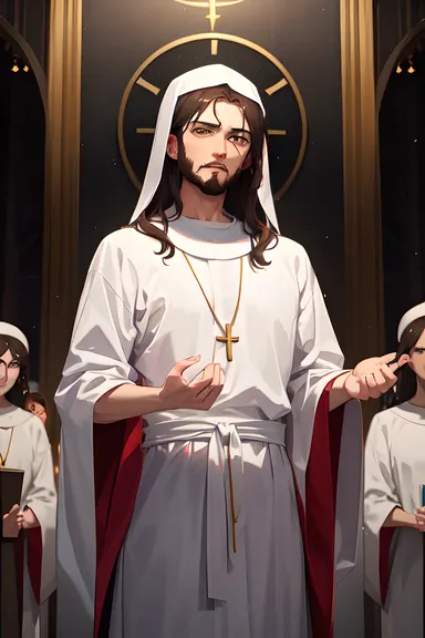 Images animées de Jésus représentent la vie de Jésus avec précision