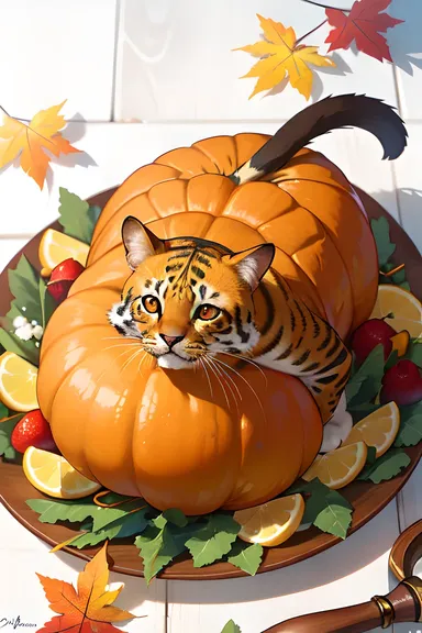 Images d'Animaux de Thanksgiving pour la Saison