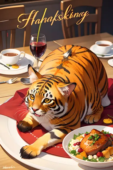 Images d'animaux pour Thanksgiving : un festin pour les yeux