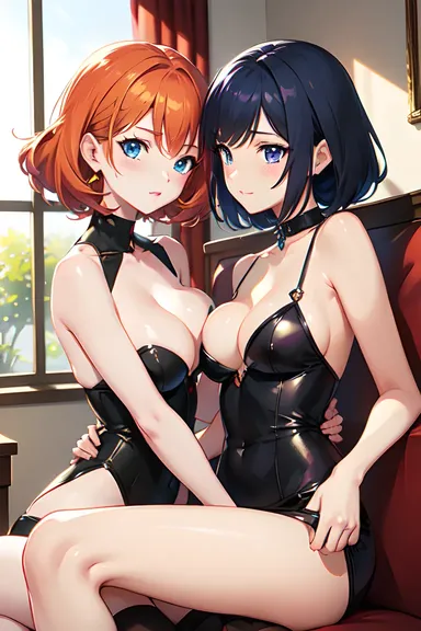 Images d'anime lesbienne pour les amateurs d'art