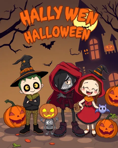 Images de Cartoons de Halloween pour Fête des Enfants