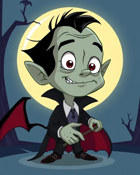 Images de Dracula en Cartoon : Base de Données d'Image de Dracula en Cartoon