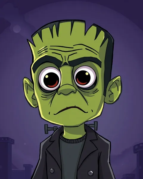 Images de Frankenstein cartoon : un délice fantaisiste