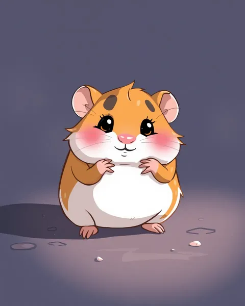 Images de Hamster en Bande Dessinée : Paysages Fantaisistes de Hamster