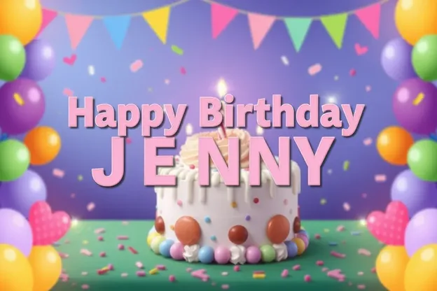 Images de Joyeux Anniversaire Jenny Beaux et Images Vibrantes