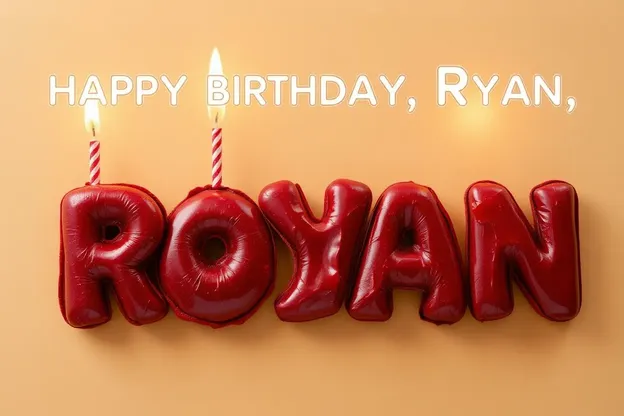 Images de Joyeux Anniversaire avec des Photos Amusantes et Mignonnes pour Ryan