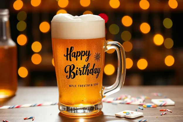 Images de Joyeux Anniversaire de Bière Le Moment est Amusant