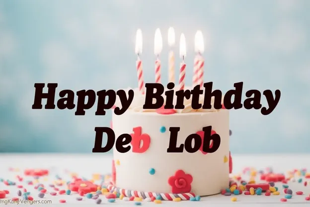 Images de Joyeux Anniversaire de Deb Célébrer le Jour Spécial