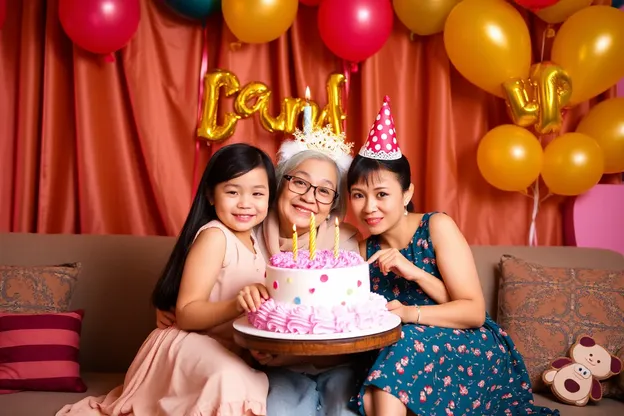 Images de Joyeux Anniversaire pour le temps de célébration de Maman