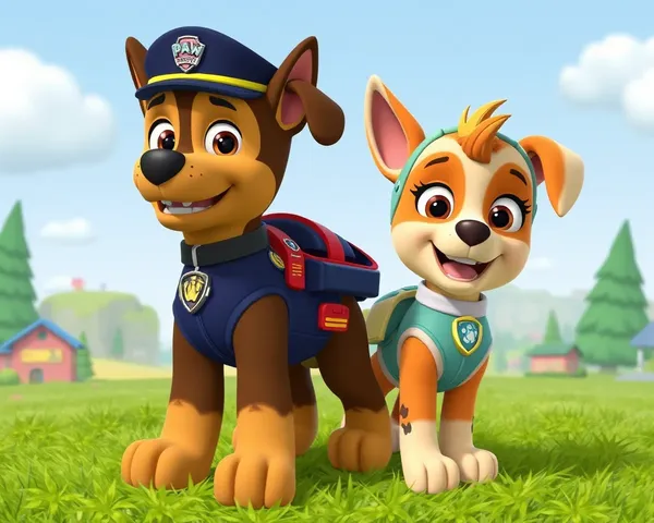 Images de Paw Patrol PNG pour l'impression et la partage