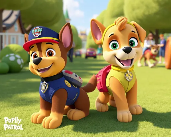 Images de Paw Patrol au format PNG pour édition et utilisation