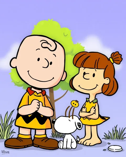 Images de Peanuts de Charlie Brown pour l'amour non partagé