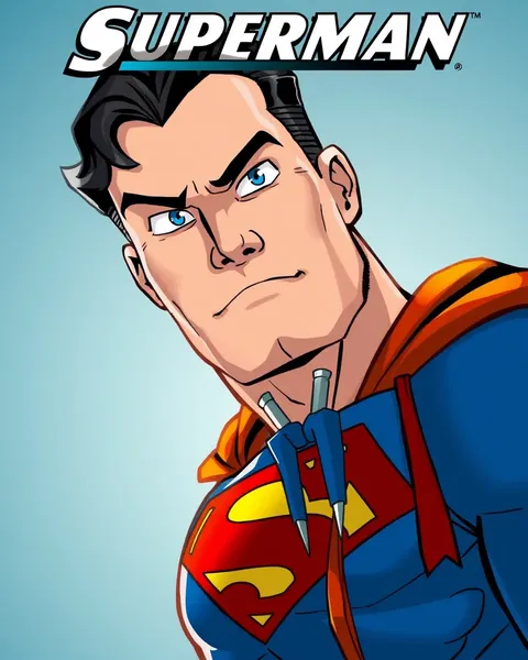 Images de Superman en cartoon pour tous les âges