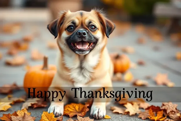 Images de Thanksgiving de Chien pour Votre Jour Spécial