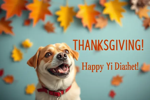 Images de Thanksgiving de chiens pour apporter la joie à tous