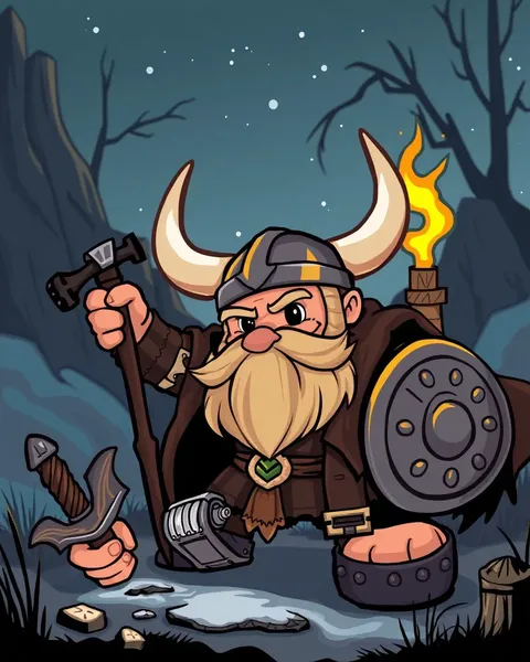 Images de Viking Cartoon : Illustrations de Guerrier Ancien