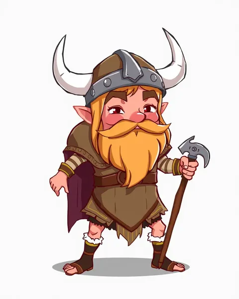 Images de Vikings en dessin animé : libérer la créativité et l'imagination