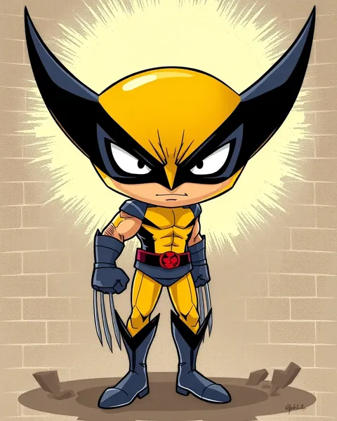 Images de Wolverine en cartoon : Images de Wolverine en cartoon