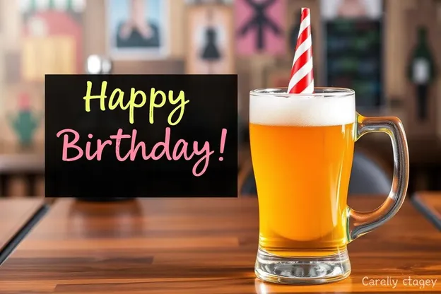 Images de bière pour le anniversaire de joyeux et divertissement