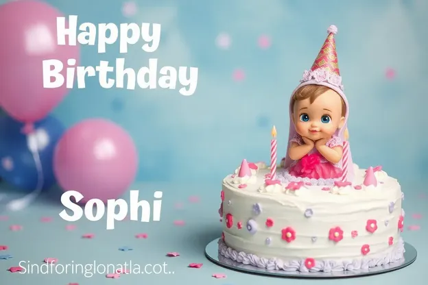 Images de bon anniversaire à Sophia, des célébrations joyeuses s'ensuivent