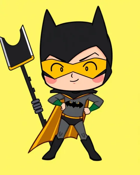 Images de cartoon Batman Robin pour les enfants à regarder