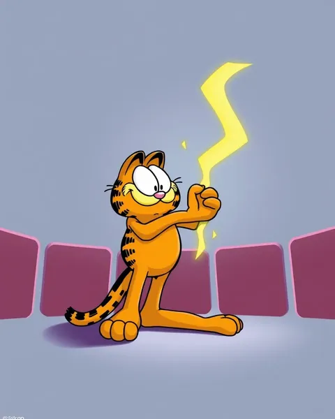 Images de cartoon de Garfield pour un humour animé