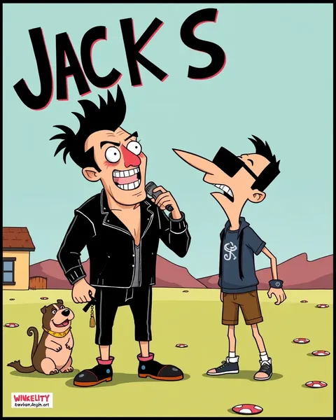 Images de cartoon de Jackass pour enfants uniquement