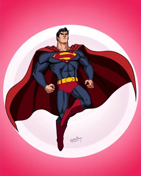 Images de cartoon de Superman provenant de DC Comics