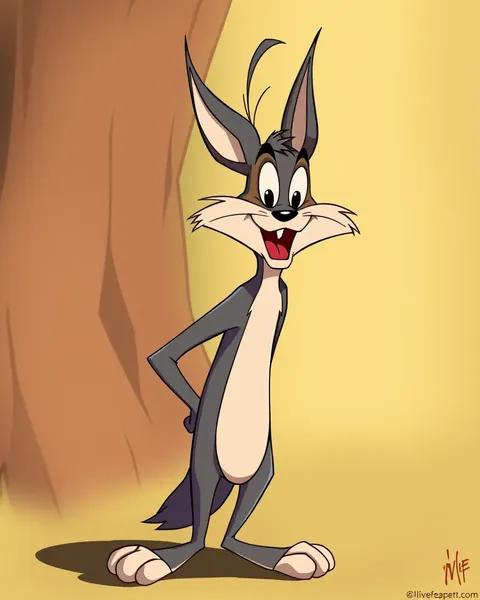 Images de cartoon de Wile E