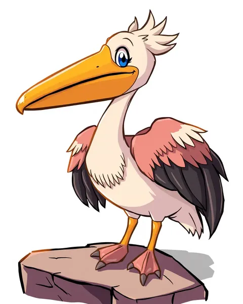 Images de cartoon de pelican : images de cartoon de pelican