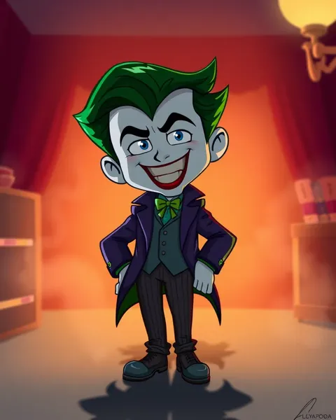 Images de cartoon du Joker : un regard plus approfondi